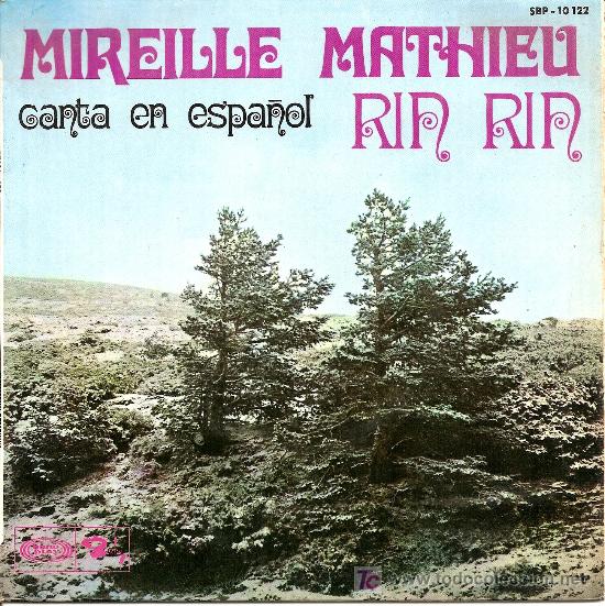 Discos de vinilo: EXTENDED PLAY NAVIDAD MIREILLE MATHIEU (1968) - Foto 1