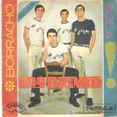 Discos de vinilo: LOS BRINCOS - BORRACHO / SOLA *** NOVOLA 1965. Lote 16408009