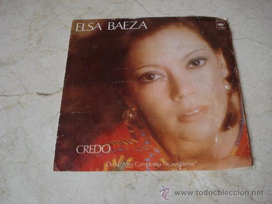 Discos de vinilo: ELSA BAEZA - CREDO - Foto 1