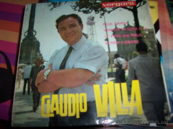 Discos de vinilo: CLAUDIO VILLA EP - BLUE BAYOU - Foto 1