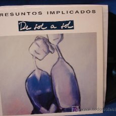 Discos de vinilo: - PRESUNTOS IMPLICADOS - DE SOL A SOL - WEA 1990