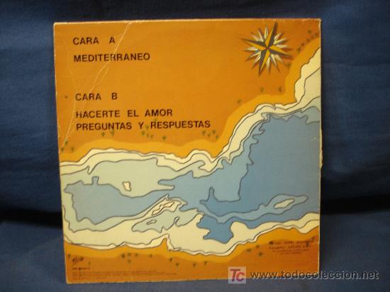 Discos de vinilo: - REBELDES - MEDITERR&Aacute;NEO - EPIC 1988 - Foto 2