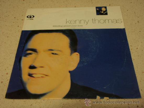 Discos de vinilo: KENNY THOMAS ( THINKING ABOUT YOUR LOVE 2 VERSIONES ) 1991-EEC SINGLE45 COOLTEMPO - Foto 1