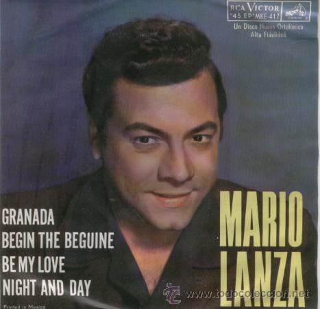 Discos de vinilo: MARIO LANZA - GRANADA - EP MEXICANO RARO - Foto 1