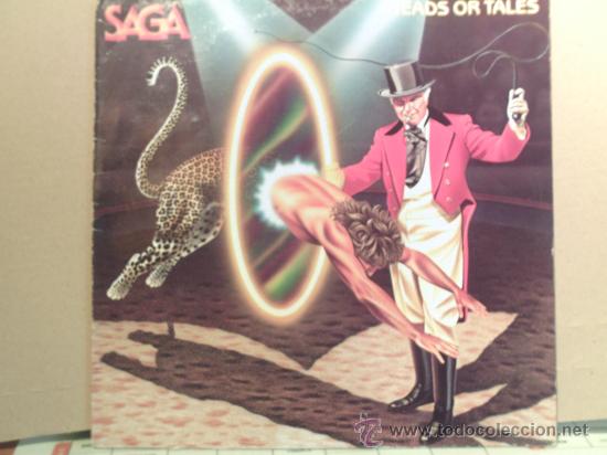 Discos de vinilo: SAGA ----- HEADS OR TALES - Foto 1
