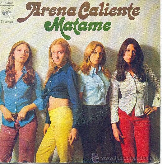 Vinyl-Schallplatten: ARENA CALIENTE SINGLE MATAME CBS 8167 1972