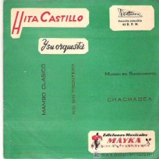 Discos de vinilo: HITA DEL CASTILLO Y SU ORQUESTA - MANBO CLASICO *** EP 1964. Lote 16534856