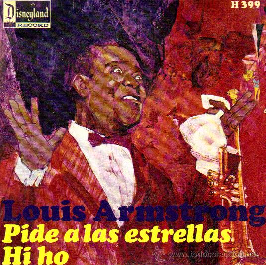 Discos de vinilo: LOUIS ARMSTRONG / PIDE A LAS ESTRELLAS** HI HO - Foto 1