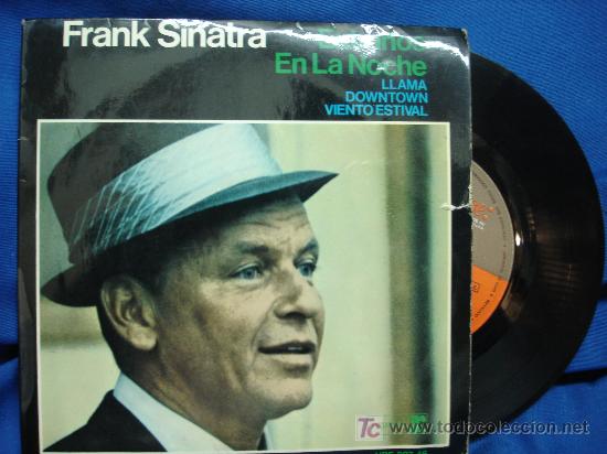 Discos de vinilo: FRANK SINATRA - EXTRA&Ntilde;OS EN LA NOCHE+3 - HISPAVOX A&Ntilde;O 1966 - Foto 1