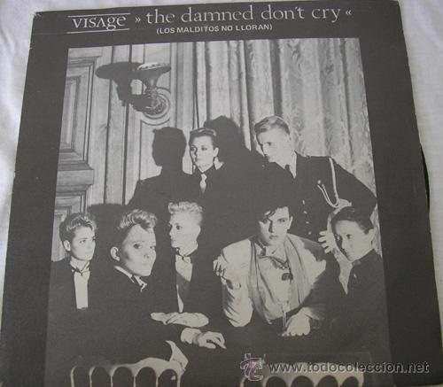 Discos de vinilo: VISAGE - THE DAMNED DONT CRY / MOTIVATION - POLYDOR, 1982 - Foto 1