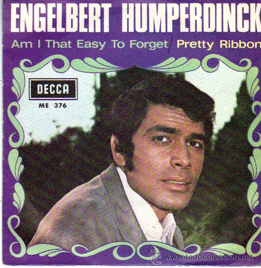 Discos de vinilo: ENGELBERT HUMPERDINCK / AM I THAT EASY TO FORGET - Foto 1