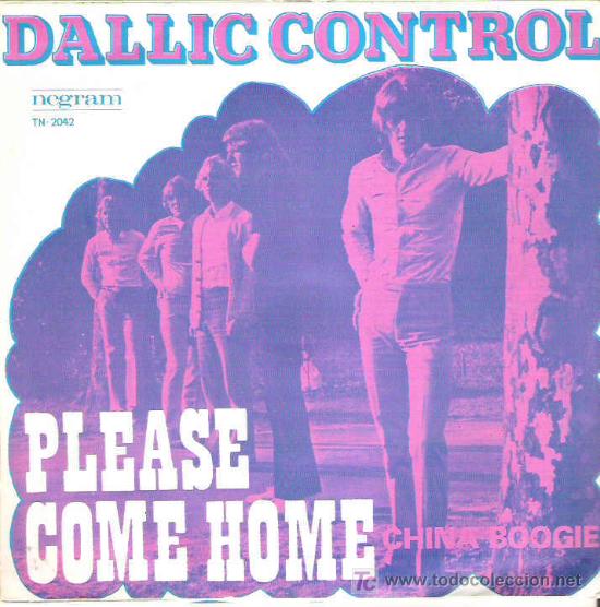 Discos de vinilo: dallic control - please come home *** talar espa&ntilde;a 1971 ** - Foto 1