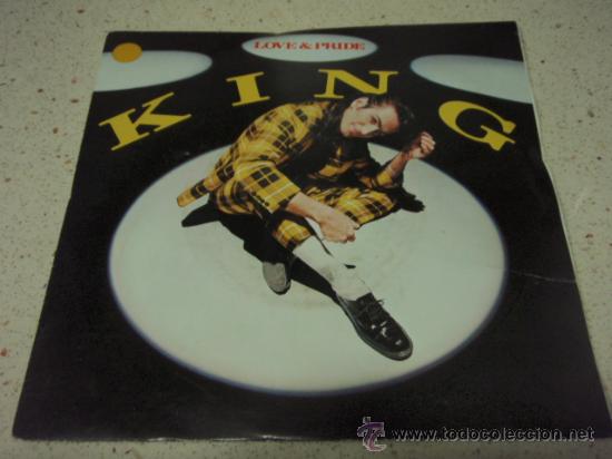 Discos de vinilo: KING ( LOVE & PRIDE - DONT STOP ) 1984 - HOLANDA SINGLE45 CBS - Foto 1