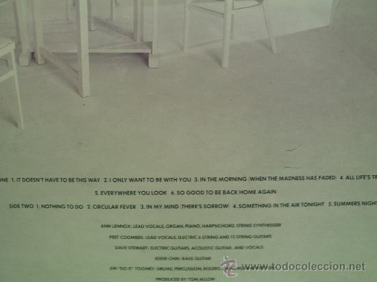 Discos de vinilo: THE TOURISTS ---- REALITY EFFECT - Foto 2