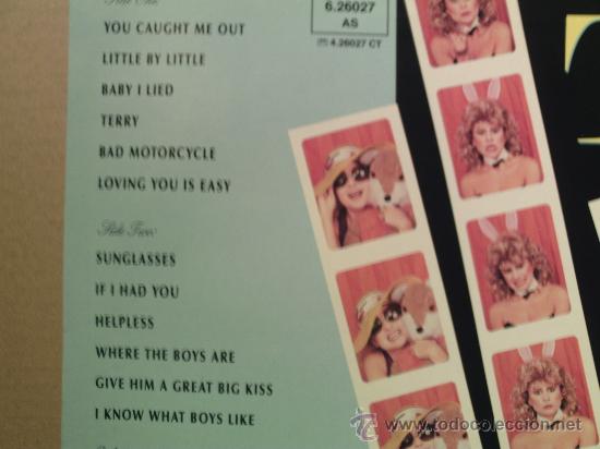 Discos de vinilo: TRACEY ULLMAN ---- YOU CAUGHT ME OUT - Foto 2