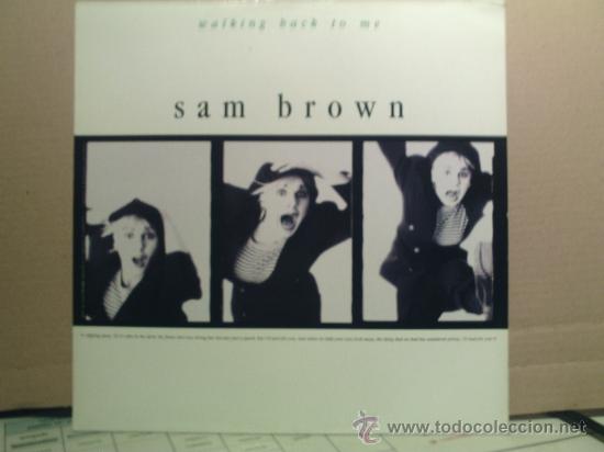Discos de vinilo: SAM BROWN ----- WALKING BACK TO ME - MAXI-SINGLE - Foto 1