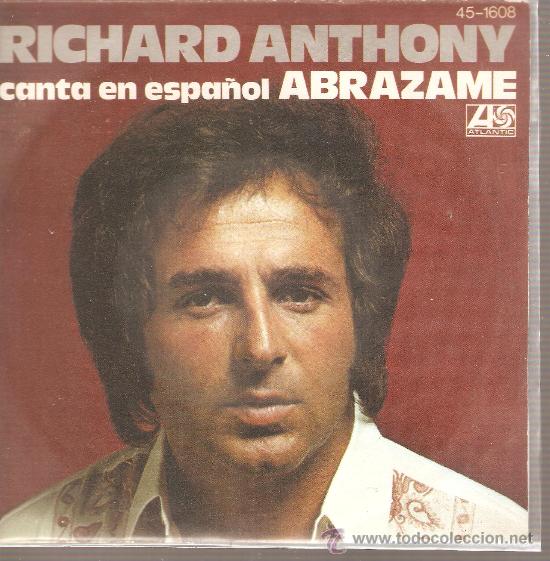 Discos de vinilo: RICHARD ANTHONY CANTA EN ESPA&Ntilde;OL: ABRAZAME - Foto 1