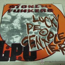 Discos de vinilo: STONEFUNKERS ( LUCKY PEOPLE CENTER SINGLE MIX - ORIGINAL VERSION ) 1991-FRANCE SINGLE45 WEA