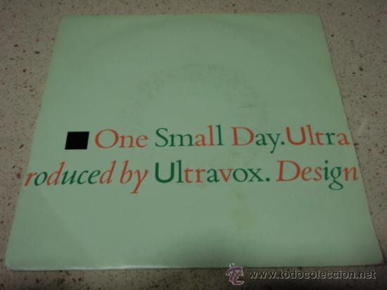 Discos de vinilo: ULTRAVOX  ( ONE SMALL DAY - EASTERLY )   1984   SINGLE45   CHRYSALIS - Foto 1