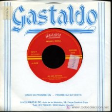 Discos de vinilo: MIGUEL RIERA - RIO SAN ANTONIO - SINGLE 1989 - PROMO