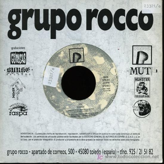 Discos de vinilo: Dox - El manco - Single 1989 - Promo - Foto 1