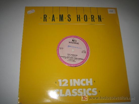 Discos de vinilo: RAMS HORN - LOVE SENSATION - Foto 1