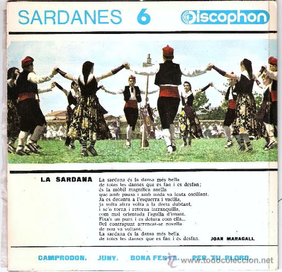 Discos de vinilo: SARDANES COBLA LA PRINCIPAL DE LA BISBAL - Foto 2