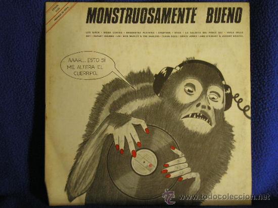 Dischi in vinile: UXV MONSTRUOSAMENTE BUENO LP VINILO PROMOCIONAL ESPECIAL RADIO 1980 SIREX CORTES ROSS PLATERIA