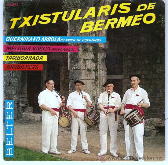 Discos de vinilo: TXISTULARIS de BERMEO - 1964 - Foto 1
