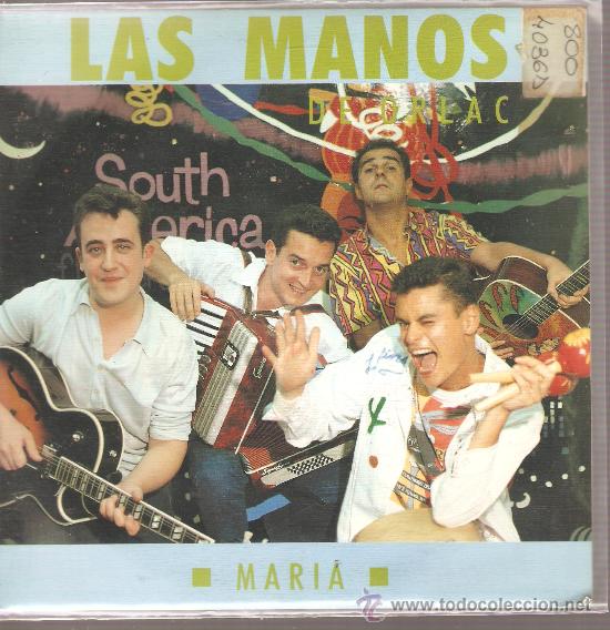 Discos de vinilo: SINGLE LAS MANOS DE ORLAC : MARIA + TU GANAS - Foto 1