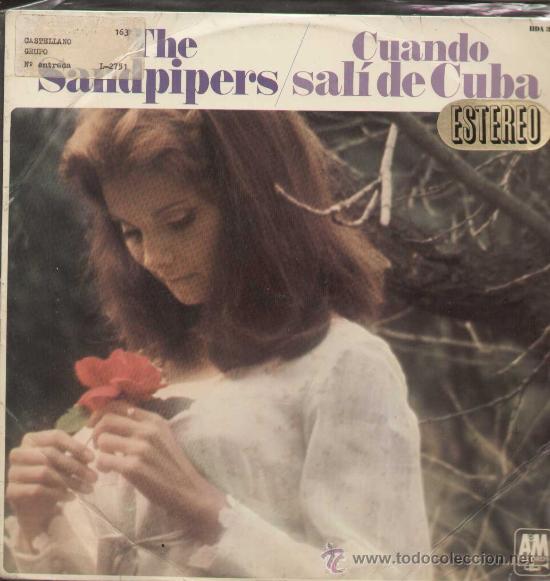 Discos de vinilo: The sandpipers - Cuando sal&iacute; de cuba - Foto 1