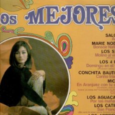 Discos de vinilo: LOS MEJORES - RECOPILACION - LP --- TEMAS EN PORTADA. Lote 26249912