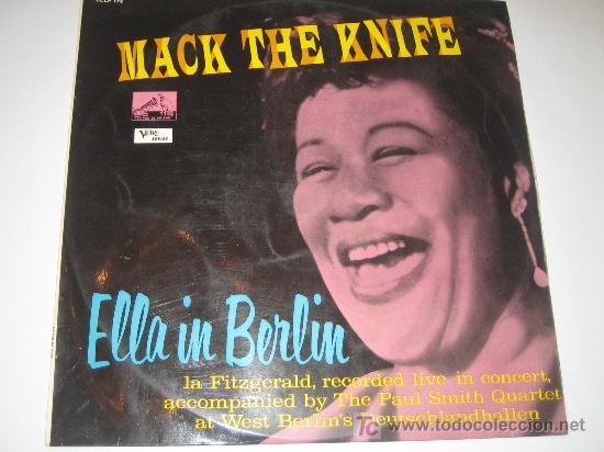 Discos de vinilo: MACK THE KNIFE - ELLA EN BERLIN - Foto 1