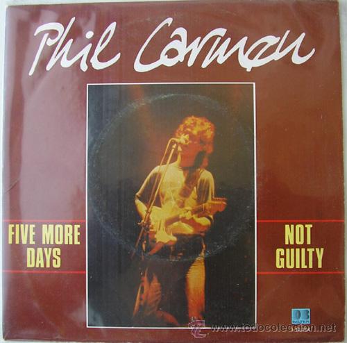 Discos de vinilo: PHIL CARMEN - FIVE MORE DAYS - SINGLE DE 1983 - Foto 1