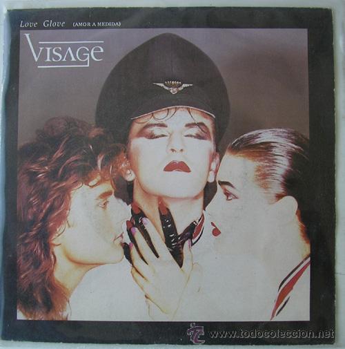 Discos de vinilo: VISAGE - LOVE GLOVE - SINGLE DE 1984 - Foto 1