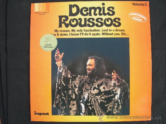 Discos de vinilo: LP DEMIS ROUSSOS - Foto 1