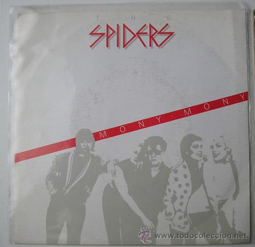 Discos de vinilo: SPIDERS - MONY MONY - SINGLE PROMO 1981 - Foto 2