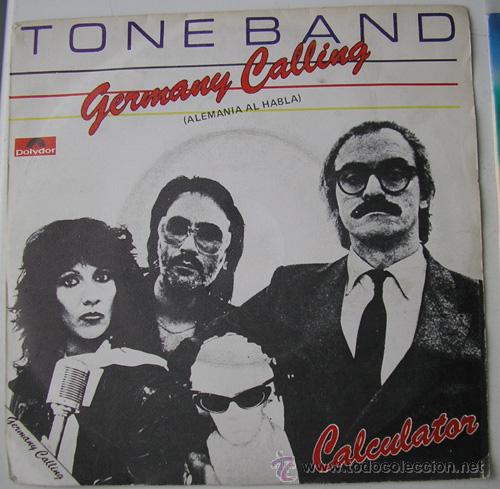 Discos de vinilo: TONE BAND - GERMANY CALLING SINGLE 1981 - Foto 1