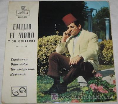 Discos de vinilo: SINGLE DE EMILIO EL MORO - Foto 1