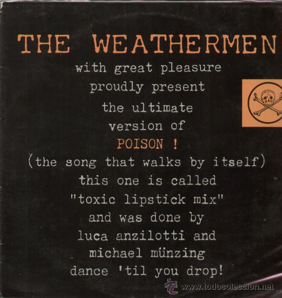 Discos de vinilo: the weathermen-poison! - Foto 1