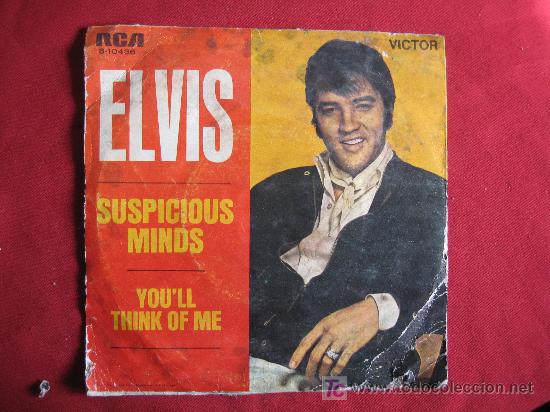 Discos de vinilo: ELVIS - SUSPICIOUS MIND - Foto 1