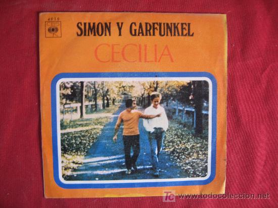 Discos de vinilo: SIMON Y GARFUNKEL - CECILIA - Foto 1