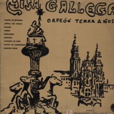Discos de vinilo: ORFEON TERRA A NOSA - MISA GALLEGA - LP 1970. Lote 24081427
