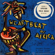 Discos de vinilo: HEARTBEAT OF AFRICA - AFRICAN FOLK MUSIC - VINILO EDITADO EN KENIA. Lote 27363838