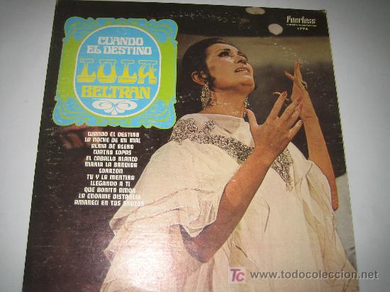 Discos de vinilo: LOLA BELTRAN - ED. USA - Foto 1