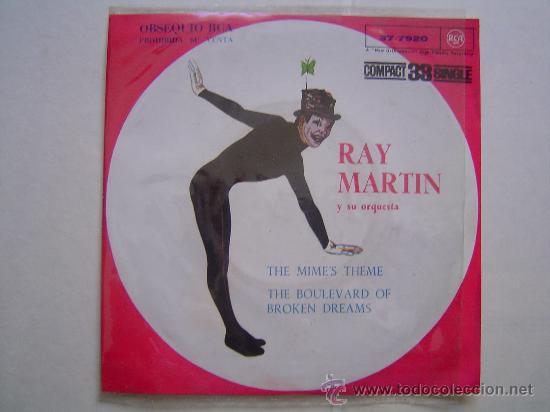 Discos de vinilo: Single Vinilo.- Ray martin y su orquesta - Foto 1