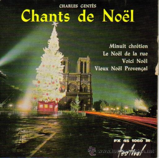 Discos de vinilo: CHARLES GENTES-CHANTS DE NOEL EP (FRANCE9