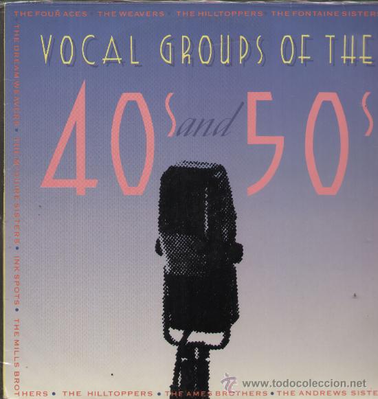 Vinyl records: vocals of the 40 and 50