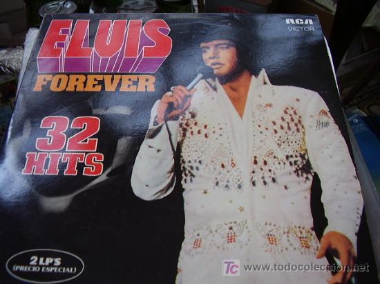 Discos de vinilo: Elvis Forever 32 Hits 2 LP&acute;S - Foto 1