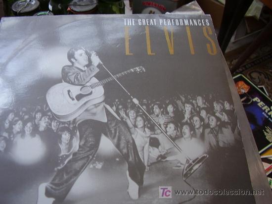 Discos de vinilo: The Great Performaces ELVIS - Foto 1